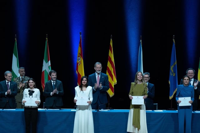 El acto de entrega de los despachos a 160 nuevos jueces en Barcelona, en 2024.