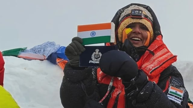 CISF officer Geeta Samota scales Mount Everest (Photo: SNS)