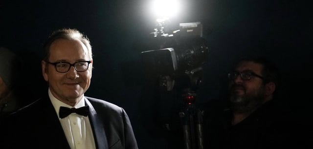 Kevin Spacey bei einem seiner seltenen Auftritte in Turin