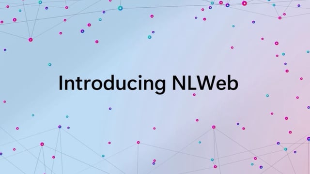 NLWeb was developed by RV Guha, Microsoft’s CVP and Technical Fellow