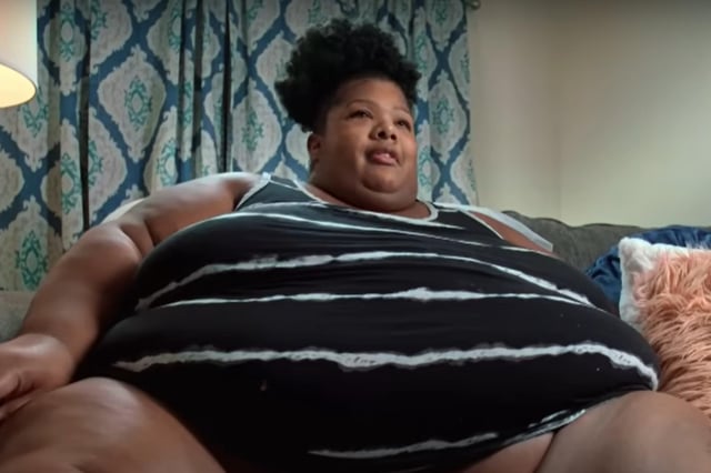 &#34;My 600-lb. Life&#34; star Latonya Pottain speaks to the camera during Season 11, Episode 2 of the TLC series.