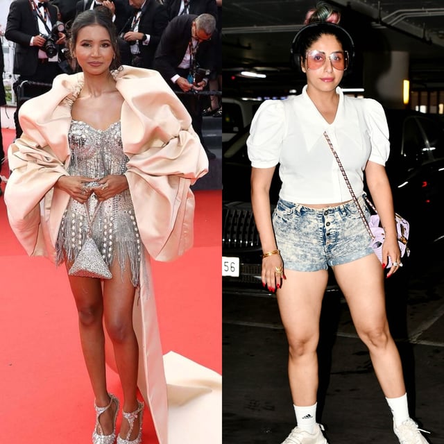 Nancy Tyagi's outfit at Cannes 2025 has been called out by Neha Bhasin. 