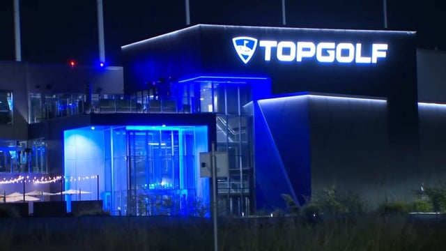 Topgolf in San Jose. (May 19, 2025)