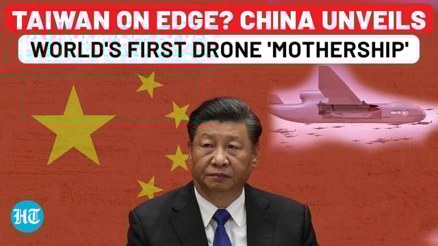 China is set to unveil the world’s first drone ‘mothership’—the Jiu Tian carrier—designed to launch up to 100 AI-guided kamikaze drones. 