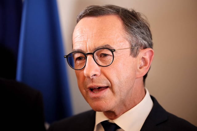 Le ministre de l'Intérieur, Bruno Retailleau, le 18 mai 2025.