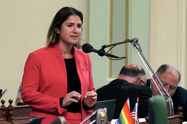 Assembly member Rebecca Bauer-Kahan, D-Orinda, said the House bill&#39;s language appeared “sloppily drafted” and questioned whether Republicans who wrote the proposal understand how broadly AI is used.