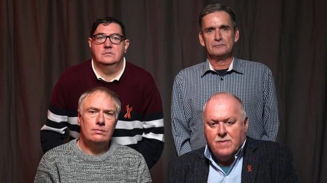 Clockwise from top left: Adrian Goodyear, Gary Webster, Steve Nicholls and Richard Warwick