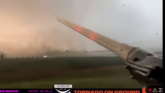 In northern Alabama, a tornado wreaked havoc, leading to emergency alerts while storm chaser Reed Timmer recorded the harrowing experience of confronting the storm's fury.