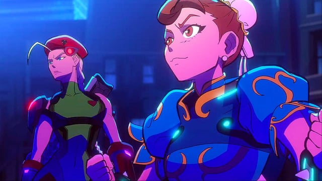 A screenshot featuring the Overwatch 2 Street Fighter 6 event.