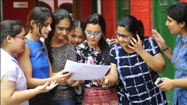 The results of Class 12 exams conducted by the HPBOSE in March, were declared on Saturday. (HT File)