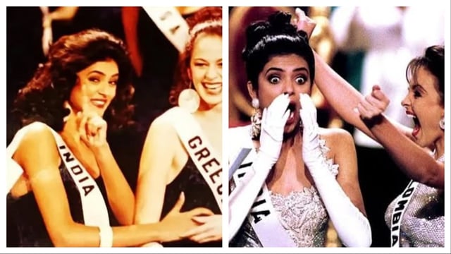 Sushmita shared a collection of photos from her Miss Universe journey on Instagram.