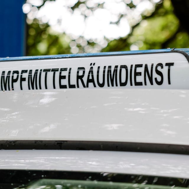 Kampfmittelräumdienst im Einsatz: Handgranate in Bayreuth gefunden