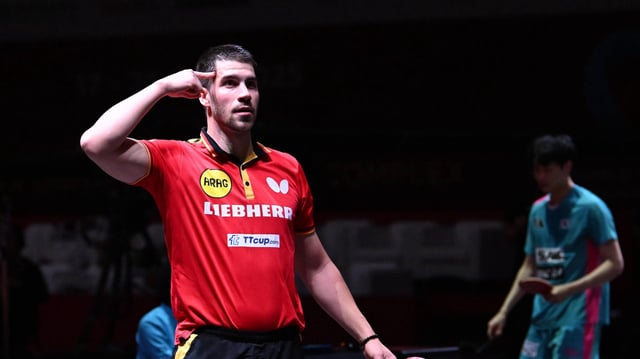 Patrick Franziska hat das WM-Achtelfinale erreicht.