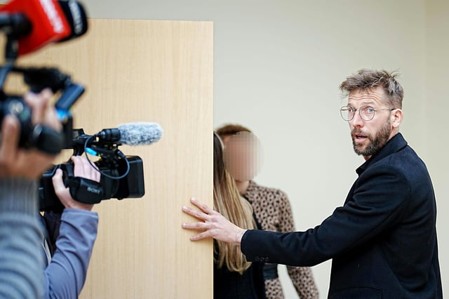 Burgstaller Ende März dieses Jahres vor Beginn des Prozesses am Straflandesgericht in Wien