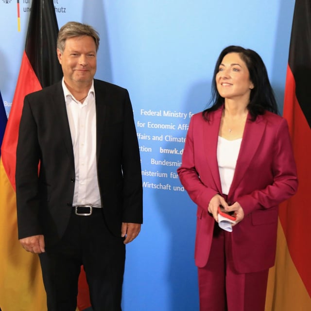 Katherina Reiche (CDU) ist die Nachfolgerin von Robert Habeck (Grüne).