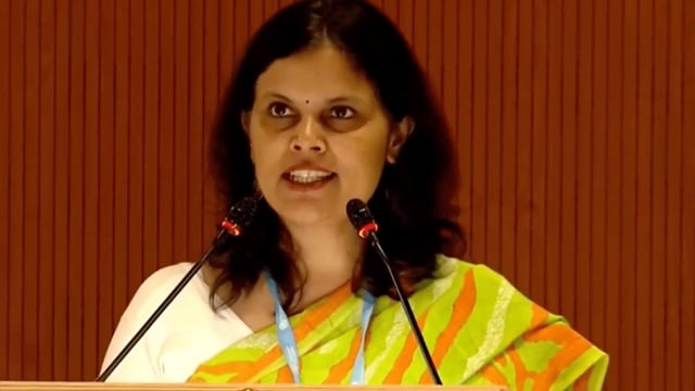 Union Health Secretary Punya Salila Srivastava at the 78th World Health Assembly | X@MoHFW_INDIA