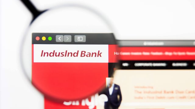 Indusind Bank | Image: Shutterstock