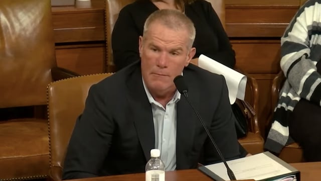 Brett Favre in Congress