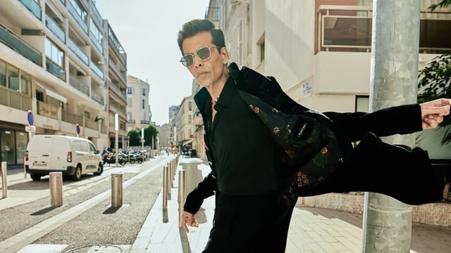 Karan Johar in Rohit Bal
