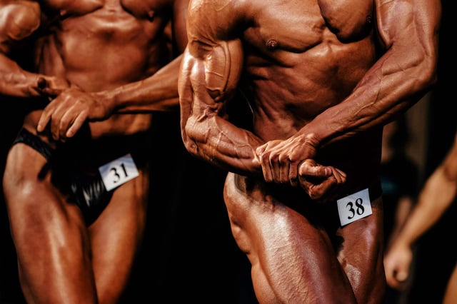 Bodybuilders undergo drastic changes to their bodies that can result in sudden cardiac death. (Real Sports Photos/Shutterstock)