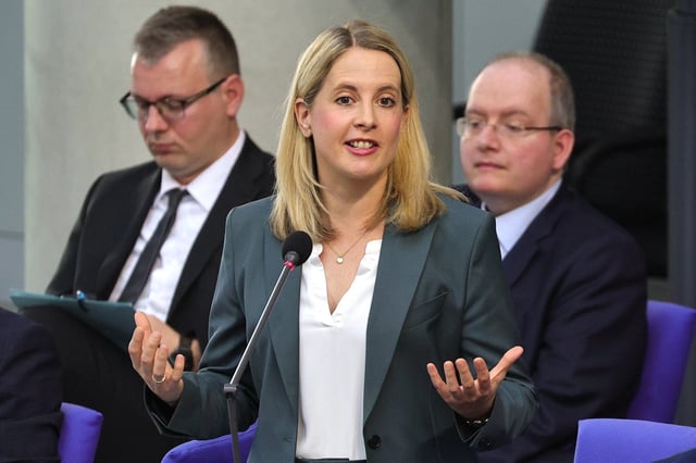 Bauministerin Verena Hubertz (SPD)