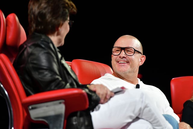 Jony Ive speak onstage during Vox Media&#39;s 2022 Code Conference. (Photo by Jerod Harris/Getty Images for Vox Media)