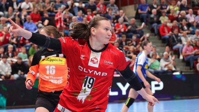 Ludwigsburg setzte sich im ersten Finalspiel gegen Blomberg-Lippe durch