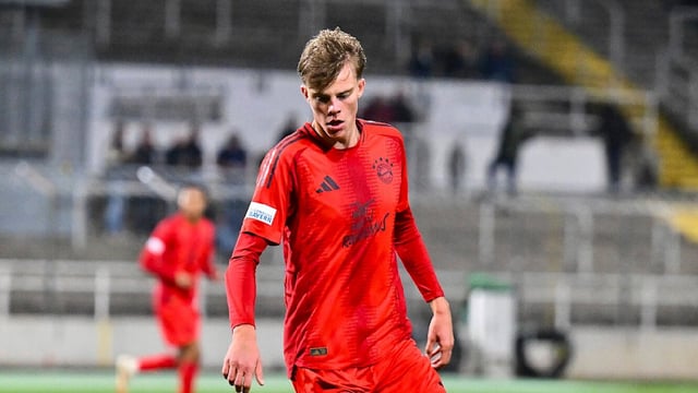 Der Weg soll (noch) weiter nach oben führen.  Bayern-Talent Jonathan Asp Jensen (19) könnte im Sommer gehen.