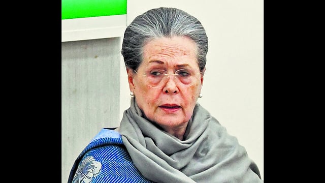 The federal agency had recorded the former Congress president’s statement under section 50 of the Prevention of Money Laundering Act (PMLA) on three dates in July 2022. (ANI PHOTO)
