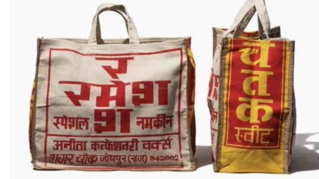 The 'Indian Souvenir Bag' by Puebco retails for $48 in the US