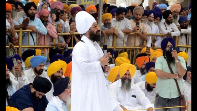 The Akal Takht on Wednesday pardoned prominent Sikh preacher Ranjit Singh Dhadrianwale for his controversial remarks on Sikh principles and traditions. The Sikh clergy also lifted the ban on his religious discourses and participation in public congregations, nearly five years after directing a community-wide boycott.