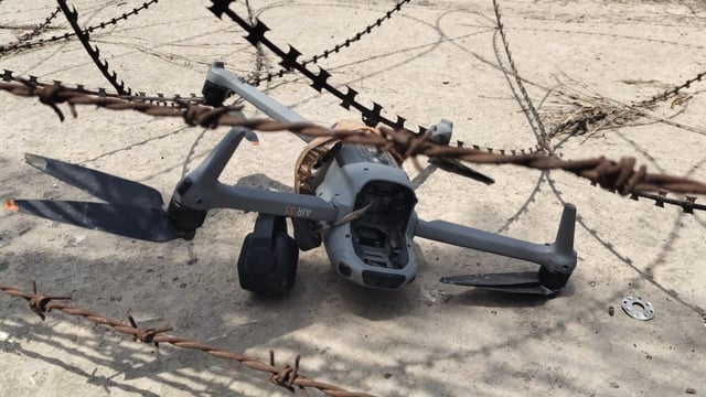 BSF spokesman said a DJI Mavic 3 Classic drone was found during a search operation in a field in Palha Megha village of the district.