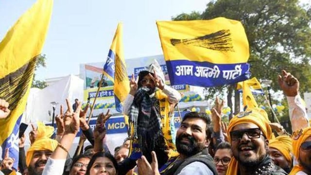 Congress’s total expenditure stood at ₹46.18 crore compared to AAP’s ₹14.51 crore. (HT file photo)