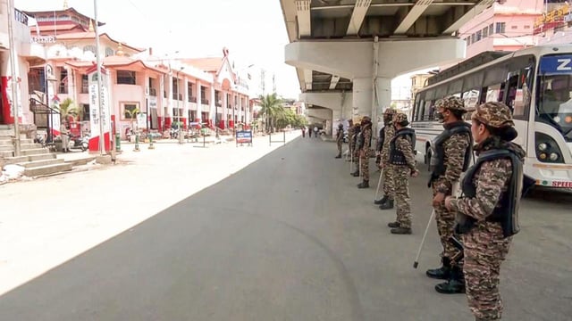 Imphal’s main markets, Paona, Thangal, and Khwairamband Ima, were deserted on Thursday. (ANI/File)