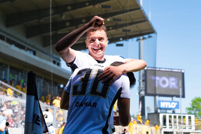 Fisnik Asllani hat seinen Marktwert nach Einschätzung der Experten des Fachportals transfermarkt.de seit seinem Engagement in Elversberg verfünffacht