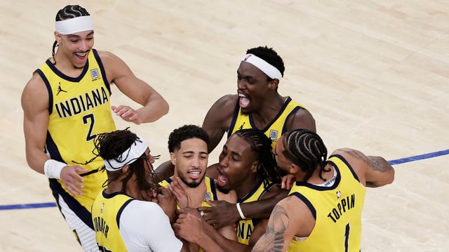 Jubel bei den Indiana Pacers