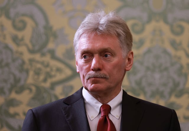 Le porte-parole du Kremlin, Dmitri Peskov, à Moscou, le 10 mai 2025.