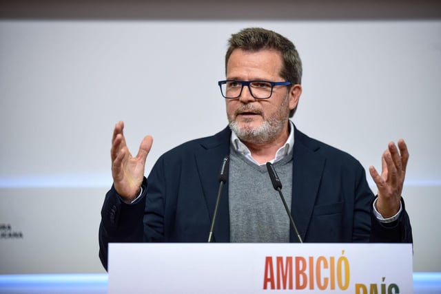 El vicesecretario de ERC y portavoz adjunto, Isaac Albert.