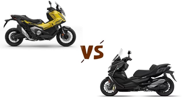 Honda X-ADV 750 vs BMW C 400 GT | Image: Republic