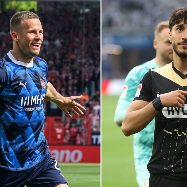 Heidenheim oder Elversberg: Nur ein Team darf nächste Saison in der Bundesliga spielen.