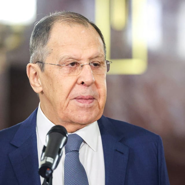 Russlands Außenminister Sergej Lawrow