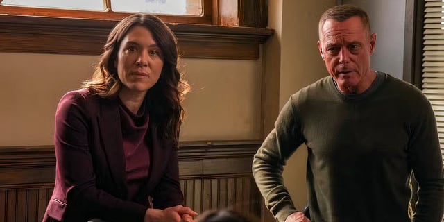 Chapman and Voight in Chicago PD Season 12