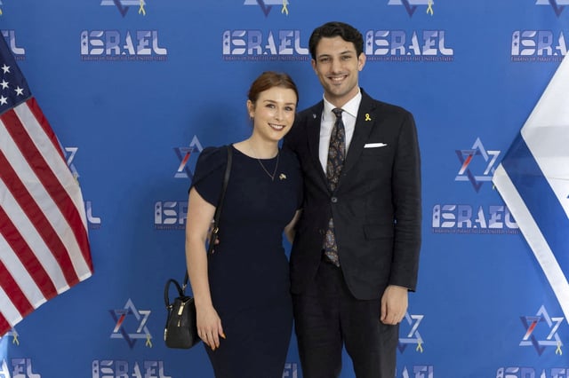 Yaron Lischinsky and Sarah Lynn Milgrim who were shot and killed as they left an event at the Capital Jewish Museum, pose for a picture at an unknown location, in this handout image released by Embassy of Israel to the U.S. on May 22, 2025. Embassy of Israel to the USA via X/Handout via REUTERS/File Photo