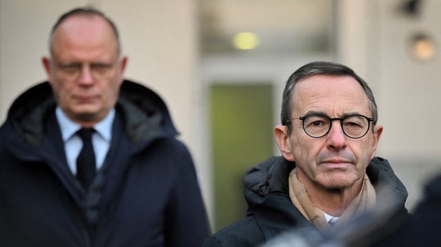 Édouard Philippe et Bruno Retailleau.
