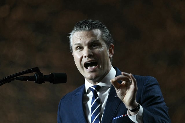 Secretary of Defense Pete Hegseth. 