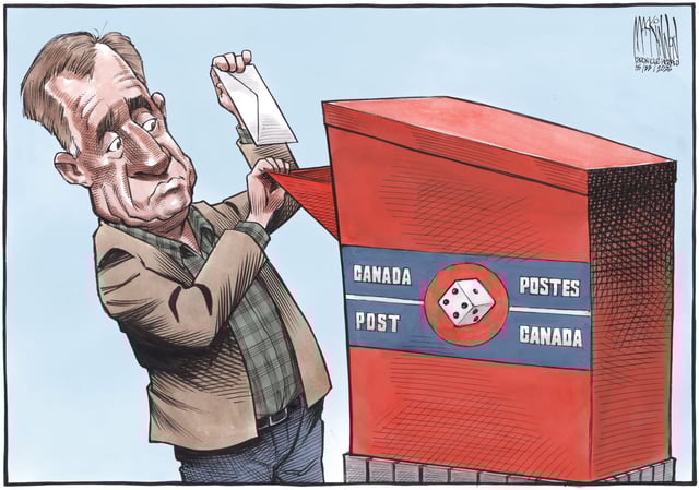  Bruce MacKinnon’s cartoon for May 22, 2025.
