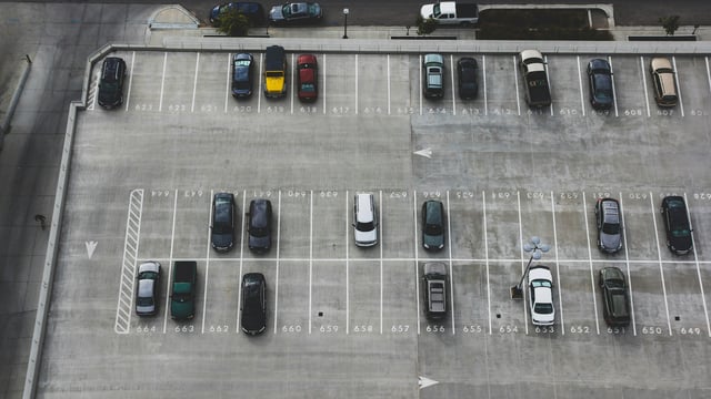 A techie claimed he was denied parking after asking someone to move in Hindi. 