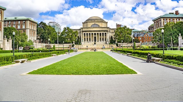 Low Memorial Library and Quad, Columbia University, New York City. Photo: Education Images/Universal Images Group via Getty Images