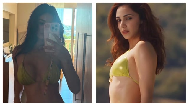 Disha Patani posted a picture in bikini on Instagram,