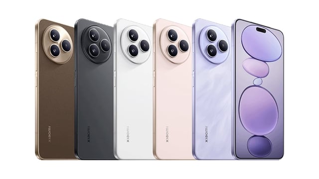 Xiaomi Civi 5 Pro comes in Black, Cherry Blossom Pink, Iced Americano, Nebula Purple and White shades